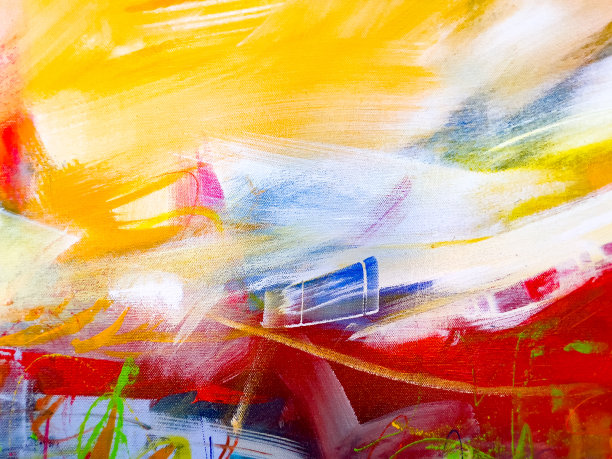 抽象丙烯绘画纹理背景图片下载