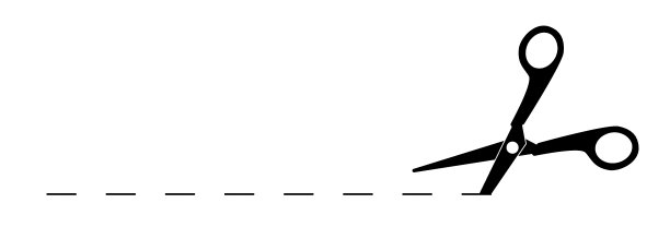 开这里。剪刀剪纸。沿着接缝切。拆包。沿着轮廓切。图片下载