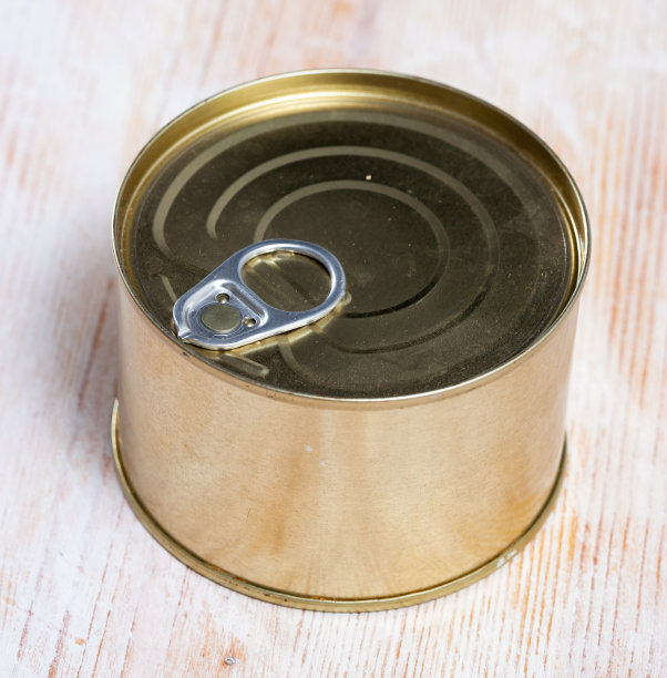 带环拉片的锡罐图片下载
