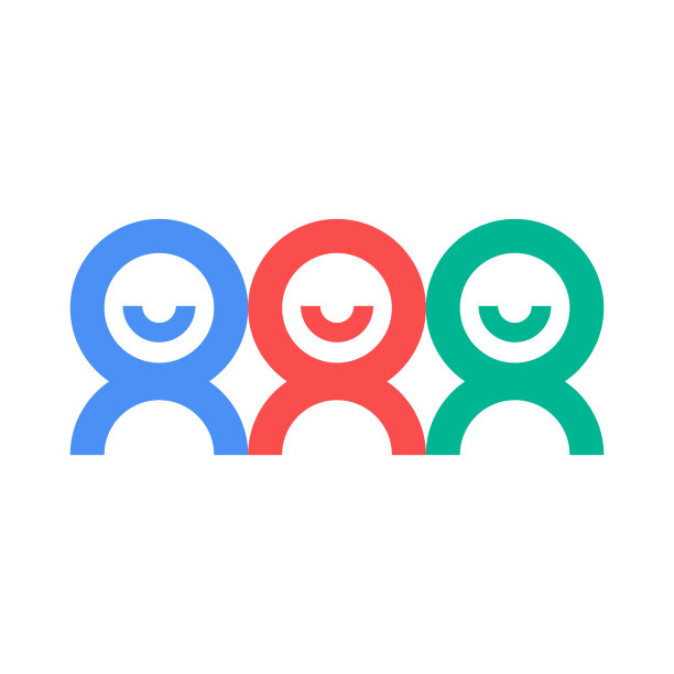 抽象的人群图标。集体、员工图片下载