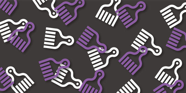 非洲拾取图案背景壁纸(嘻哈项目系列，阴影版本，JPEG)图片下载