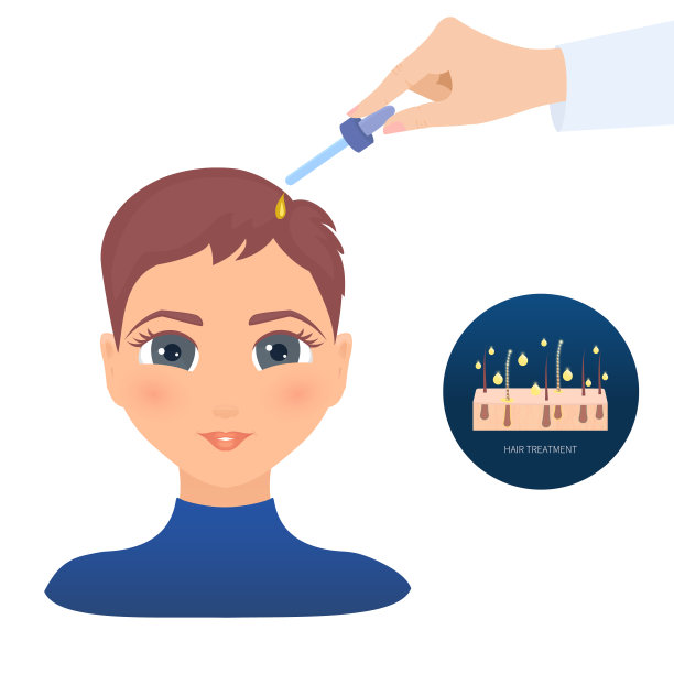 用修护保湿精华护理头发图片下载