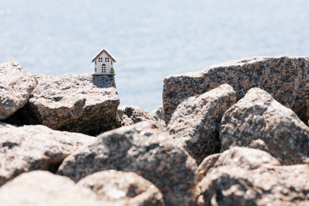 住宅建筑的布局或缩小。房地产买卖，住宅建筑图片下载