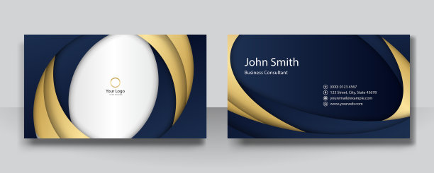 最小的现代名片设计特色图片下载