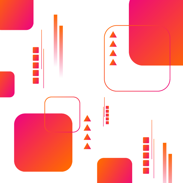 彩色渐变几何图片下载