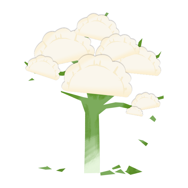 冬至创意大饺子图片下载