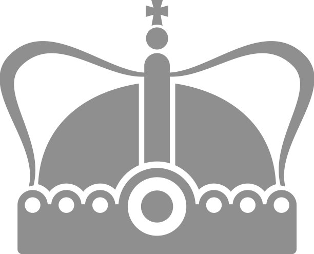 经典皇家皇冠纹章标志复古皇家图片下载