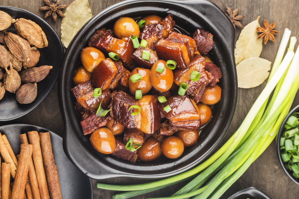 五花肉鹌鹑蛋(中国菜)图片下载