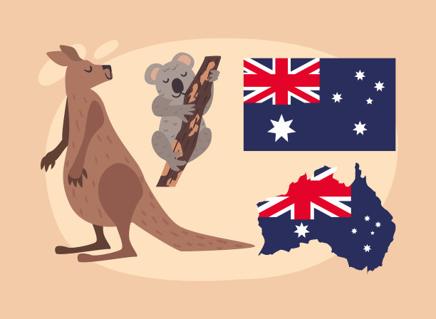 漂亮的澳大利亚图标图片下载