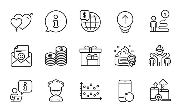 业务图标集包括图标为点图图片下载