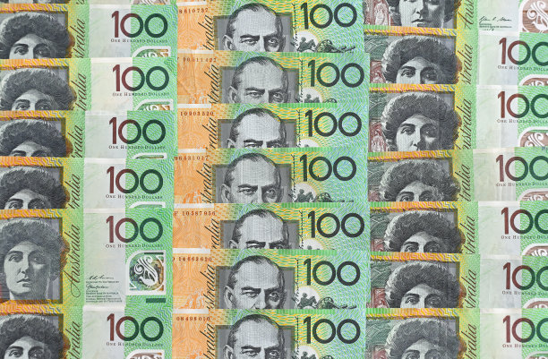 澳大利亚的一百元钞票图片下载