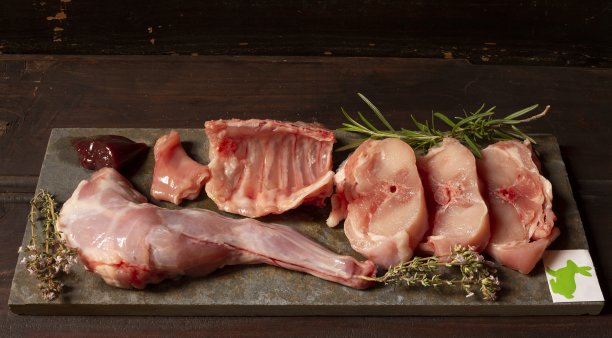 大白兔碎肉图片下载