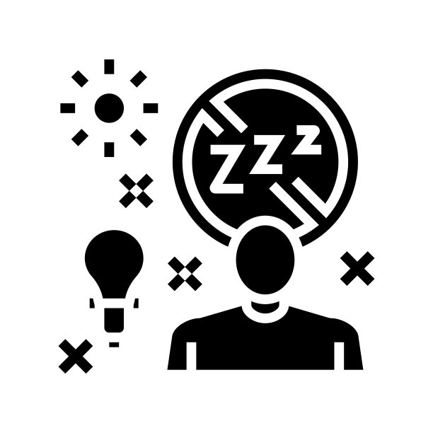 光治疗字形图标矢量插图图片下载