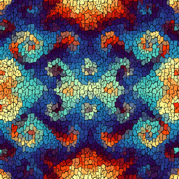 无缝grunge抽象方形图案。油漆蹩脚货开裂。图片下载