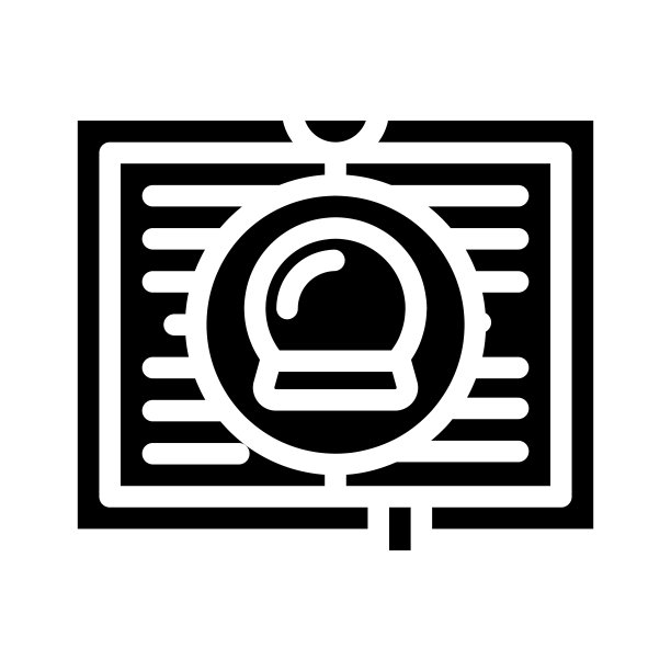 魔幻现实主义文学符号图标矢量图图片下载