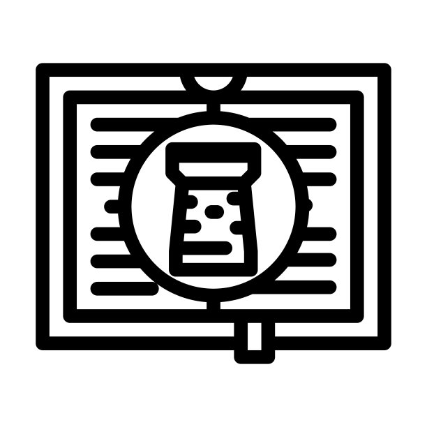 历史文学线条图标矢量图图片下载