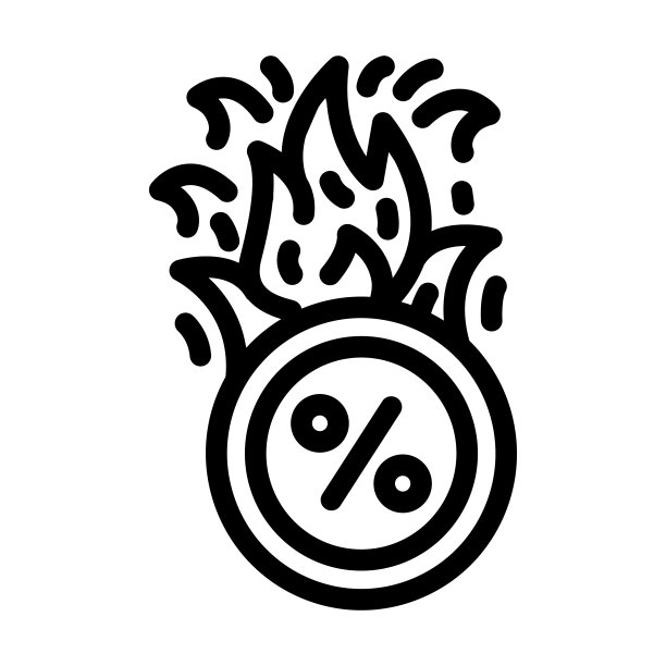 促销车线图标矢量插图图片下载