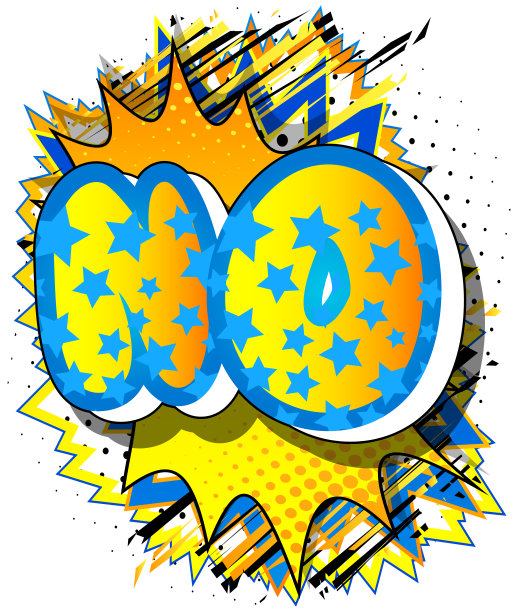 不。漫画书文字文字以抽象漫画为背景。图片下载