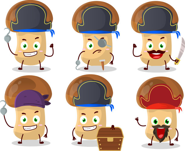 卡通人物麦草蘑菇与各种图片下载