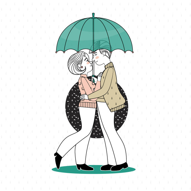 扁平简约插画风插画设计次图图片下载