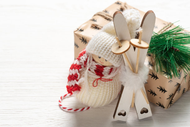 圣诞玩具和礼物图片下载