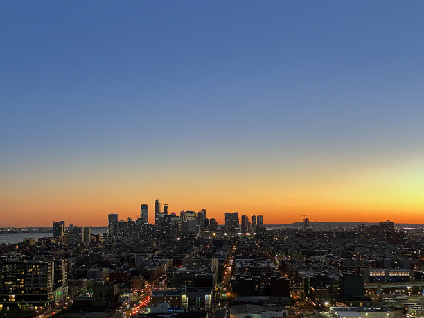 泽西城市中心的景色图片下载