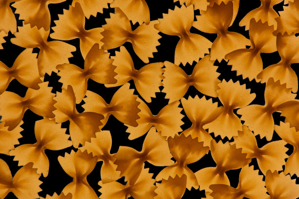 近距离的生意面farfall。图片下载