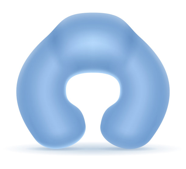 枕头睡在运输矢量插图旅行图片下载