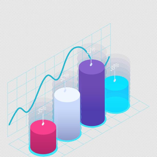 数据柱状图趋势图图片下载