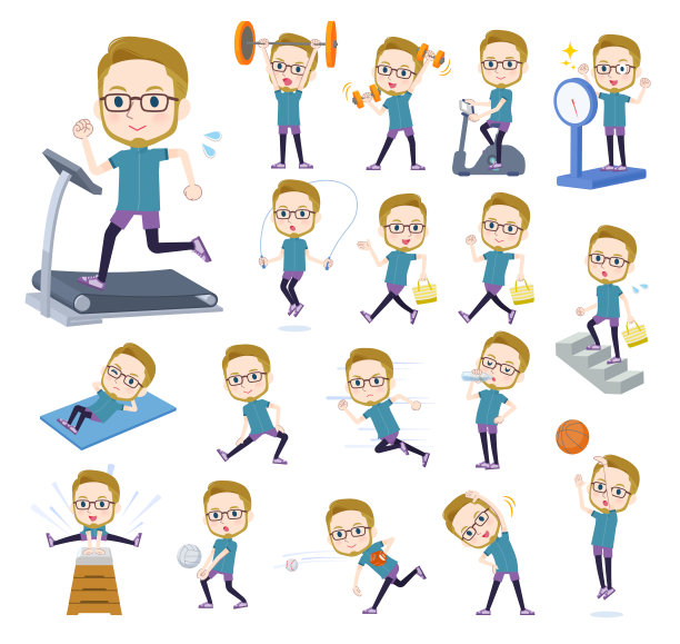 一组美国金发男子穿着运动装在运动和运动图片下载