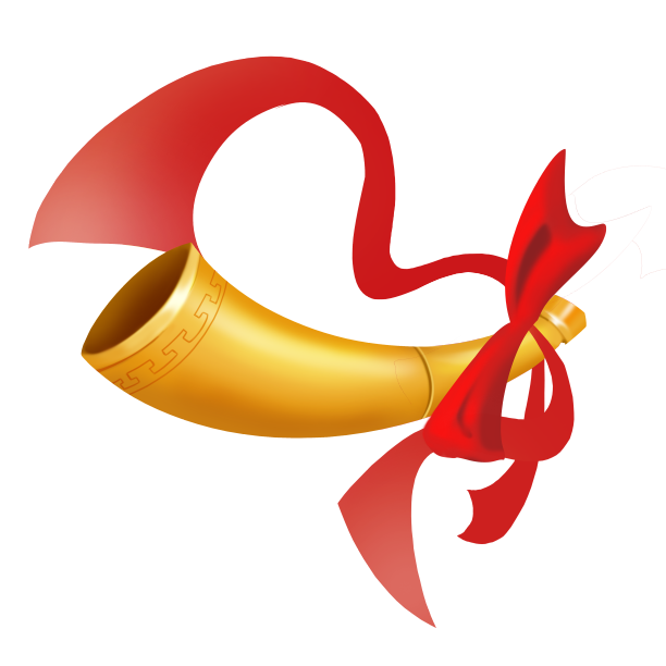 国庆节建军节号角素材图片