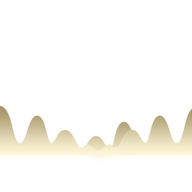 黄色渐变山脉图片下载