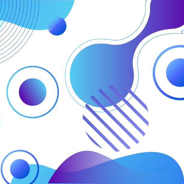 蓝色渐变几何背景图片下载