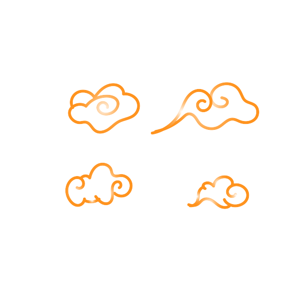 国风云朵简笔图片下载