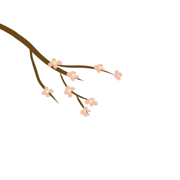 桃树桃花朵朵开图片下载