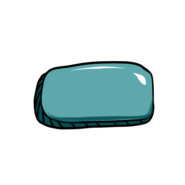 蓝色投影图框图片下载