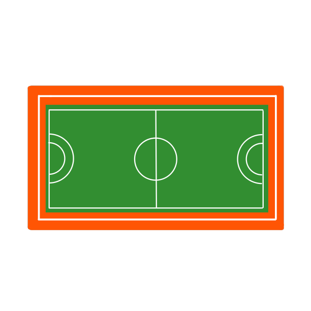篮球场足球场平面图片下载