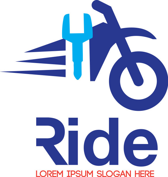 摩托车租赁概念设计图片下载