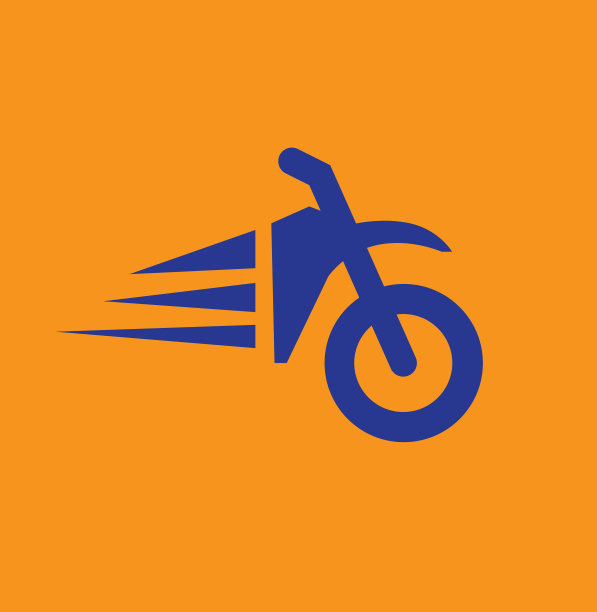 摩托车租赁概念设计图片下载