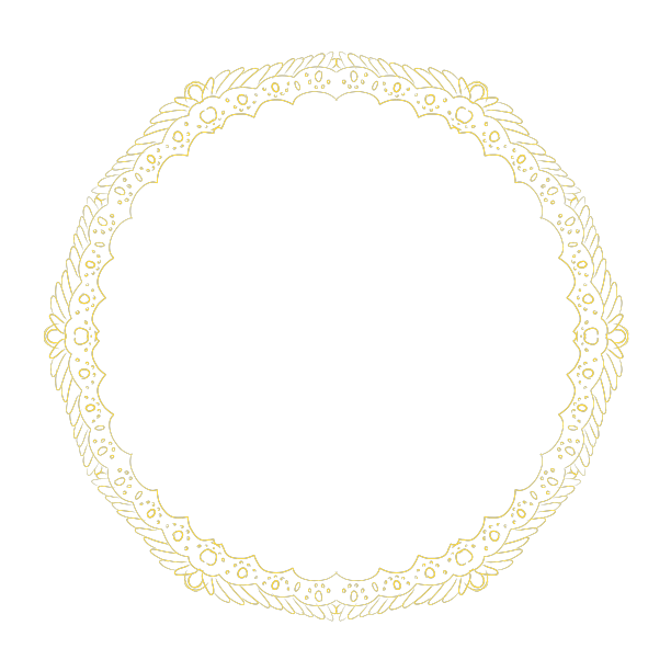 金色花纹花边图片下载