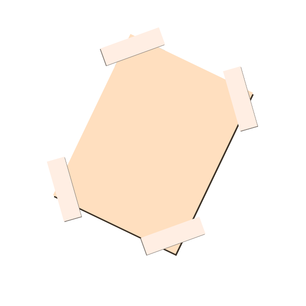 米黄色便签纸图片下载