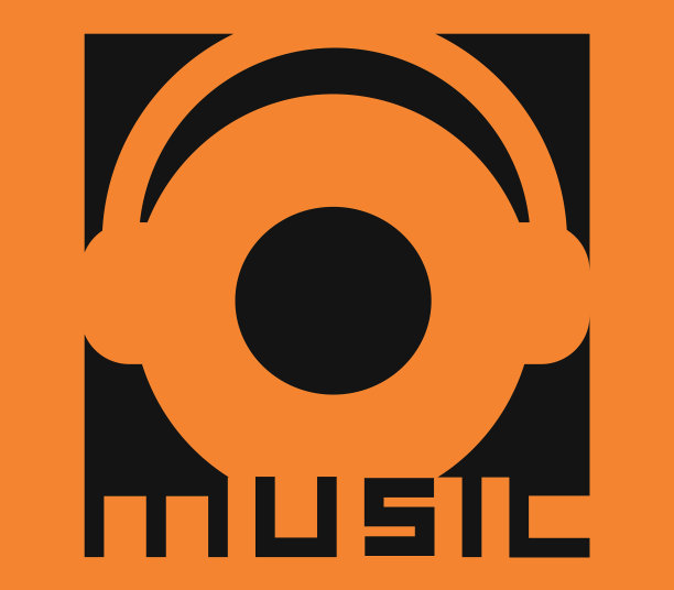 音乐标志设计图片下载