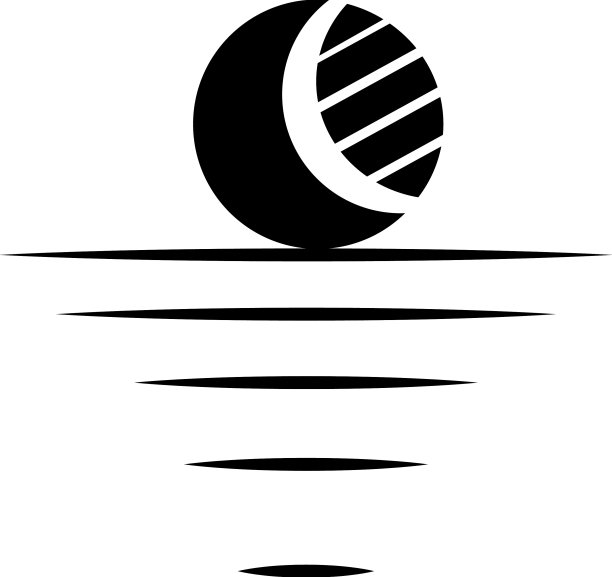 月亮新月图片下载