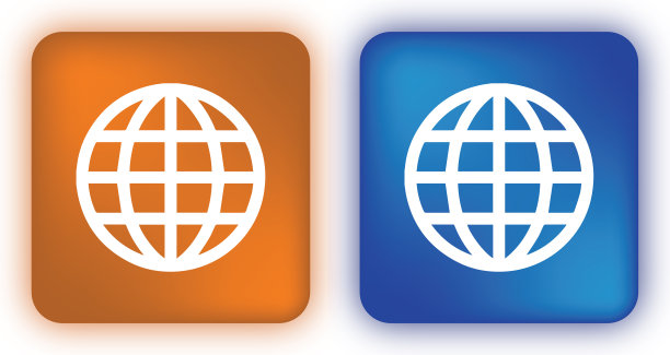 彩色世界图标集图片下载