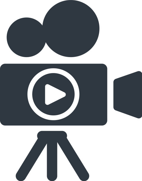 卷轴投影机图标设计图片下载