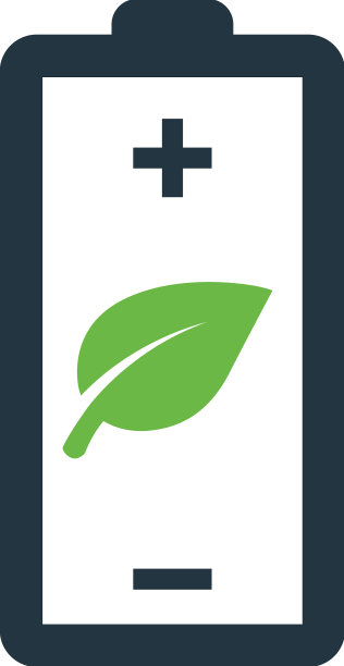 环保电池标志图片下载