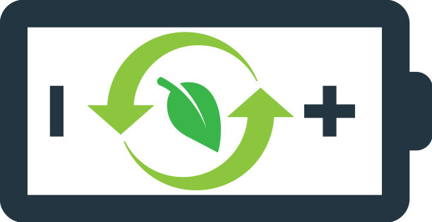 环保电池标志图片下载