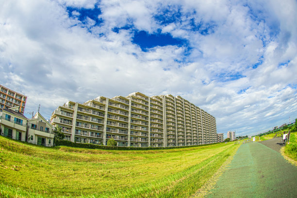 多摩河公寓群图片下载