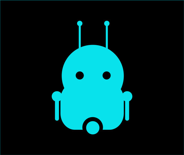 网络机器人吉祥物设计图片下载