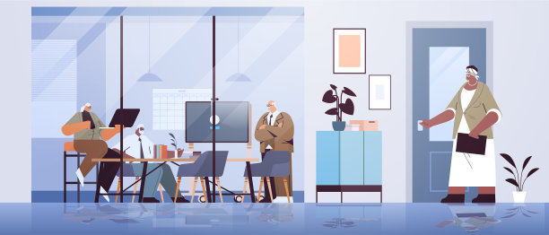 高级商务人员团队讨论期间图片下载